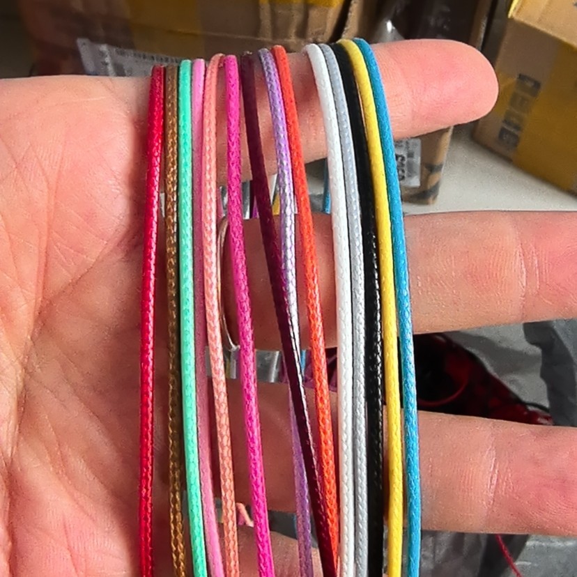 Diy手作1.5的彩色蜡线100根