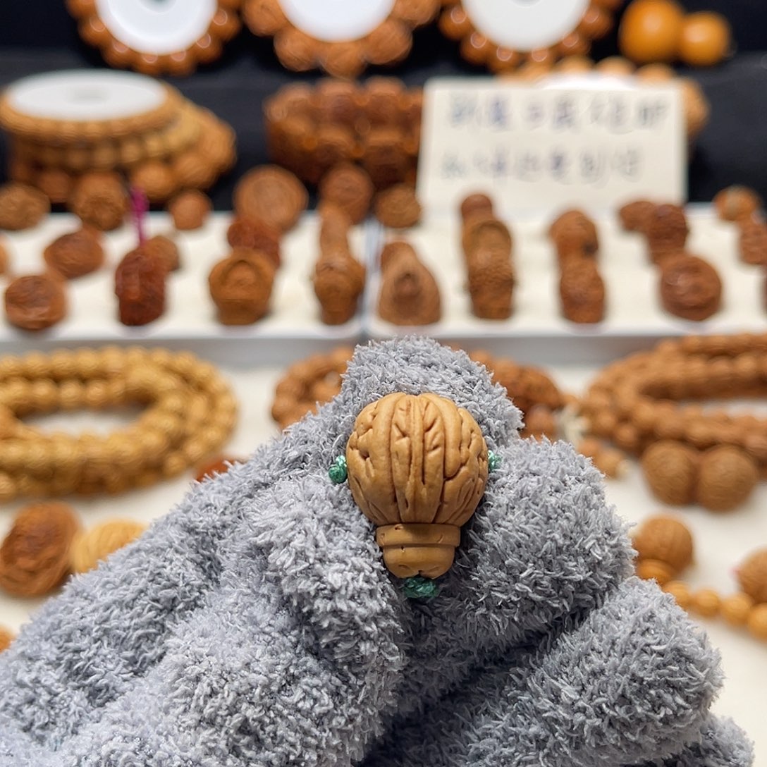 厚***好核桃手串/手链手工桃核工艺制作