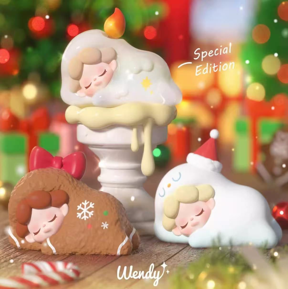 【拆盒】Wendy融化萌粒惊喜袋手办公仔潮流玩具盲袋盲盒手办