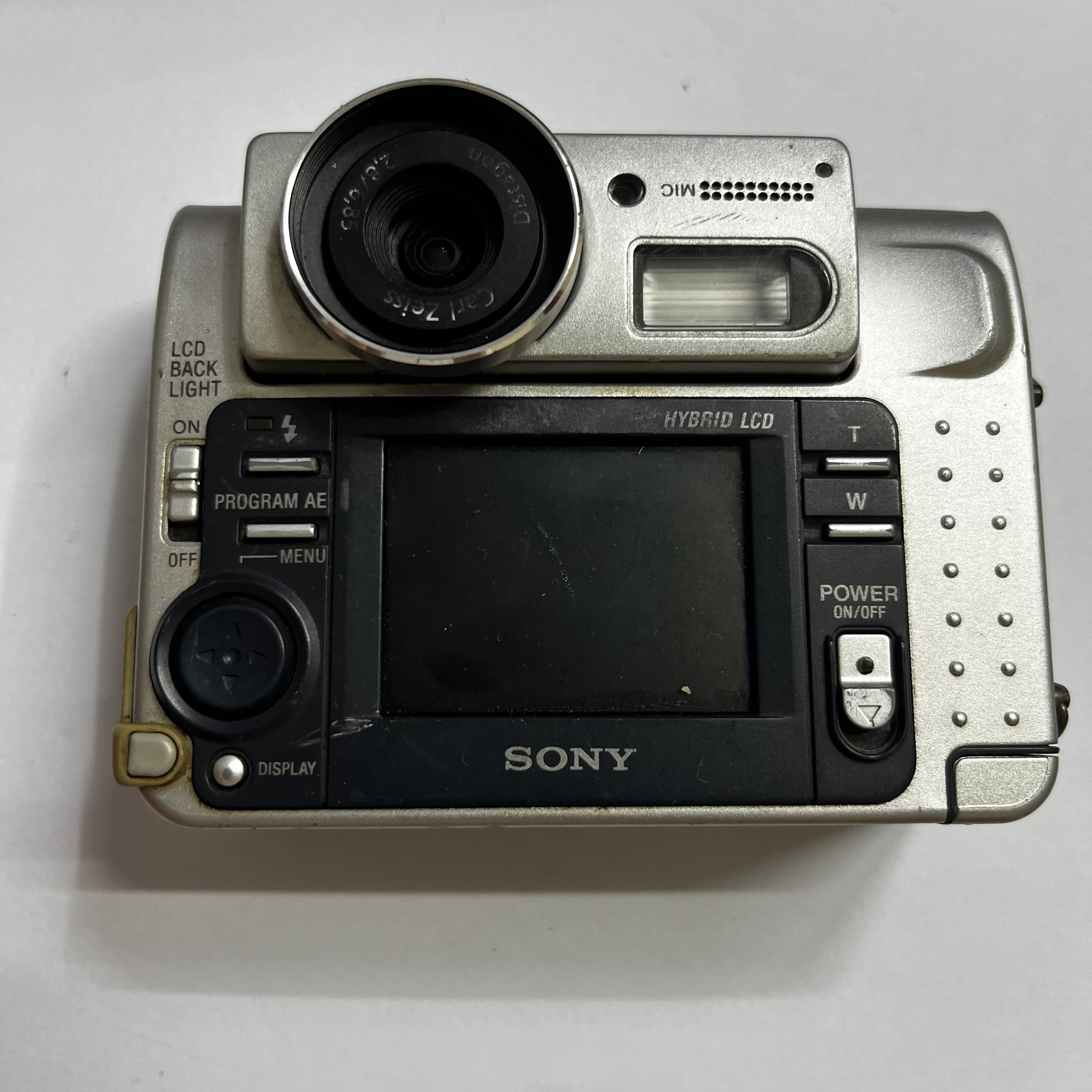 8新 Sony/索尼 DSC-F55V无卡无电池 外表瑕疵