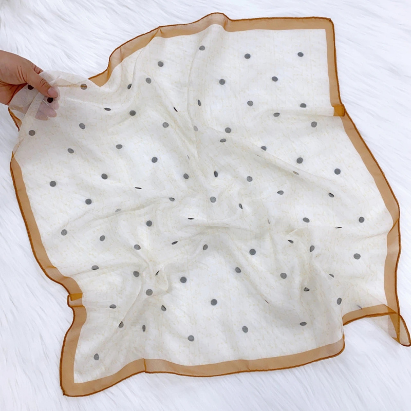 XLS-8（法式波点） 防晒百搭围巾 70*70左右