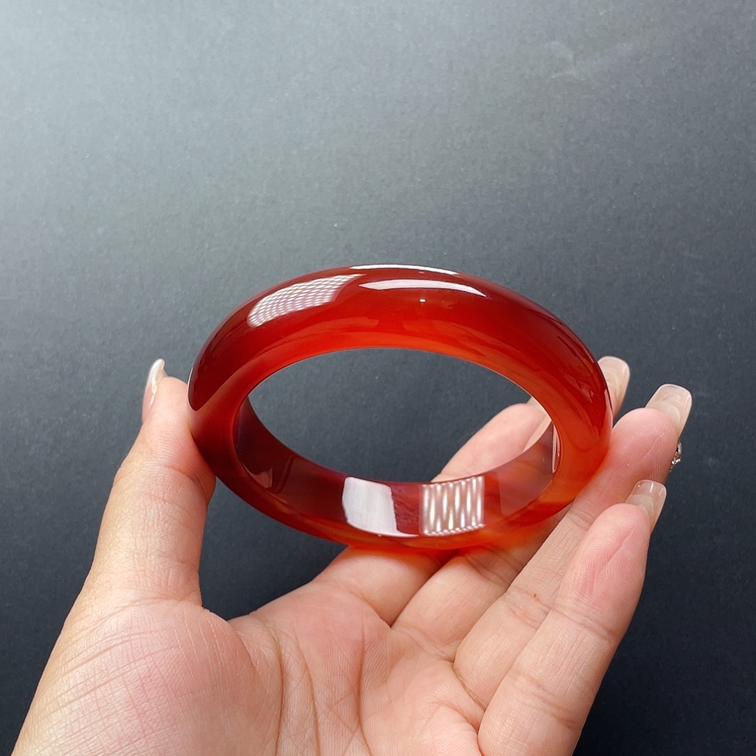 玛瑙/玉髓手镯未镶嵌喜*随