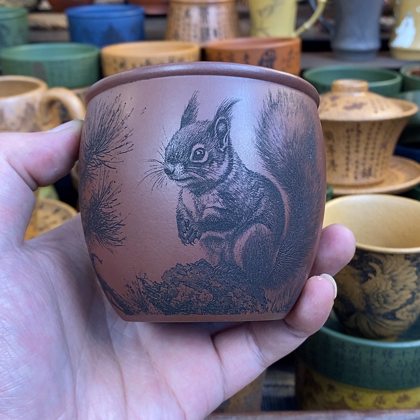 【闪购商品】紫砂杯子宜兴全手工紫砂杯