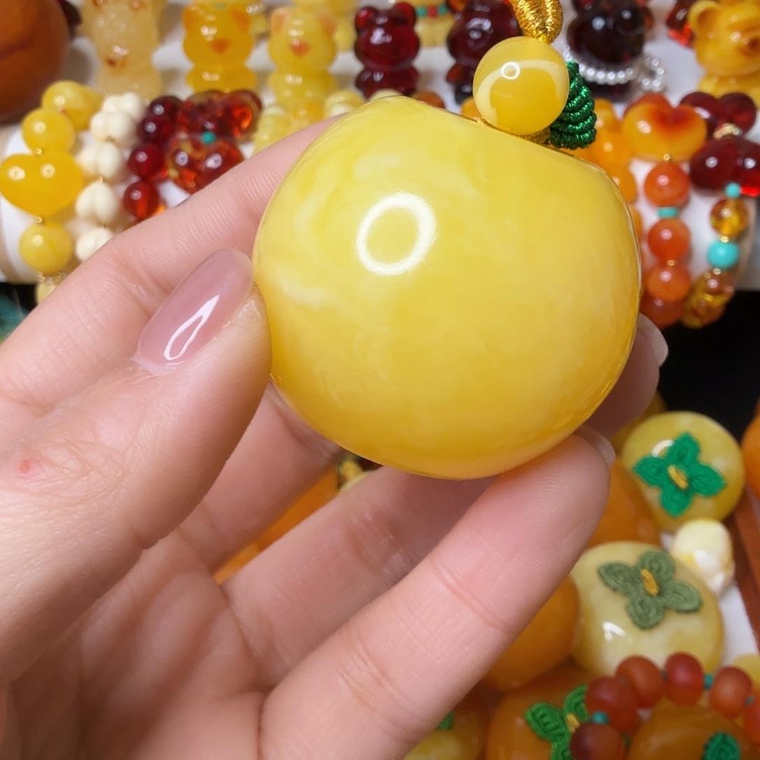 吐***鱼非金属白花蜜苹果单颗