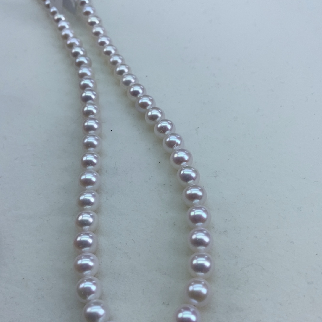 银S925镶嵌淡水珍珠7/8极强天女光透亮