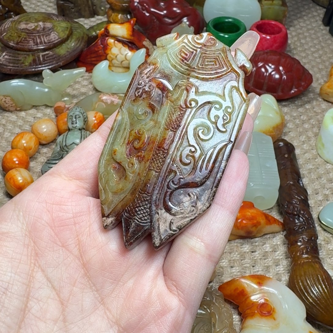 吊坠白玉菩提挂件