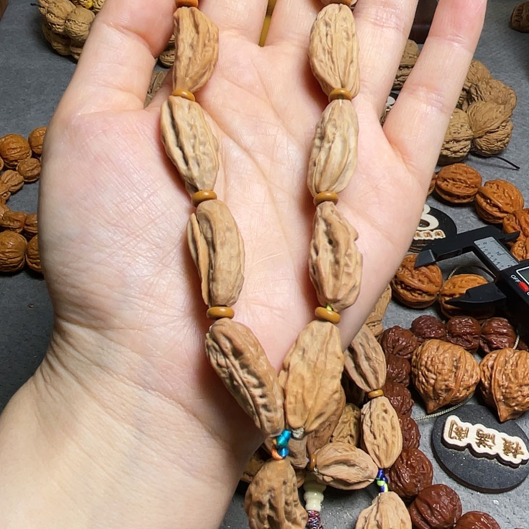 核桃夜*异形白茬手持88