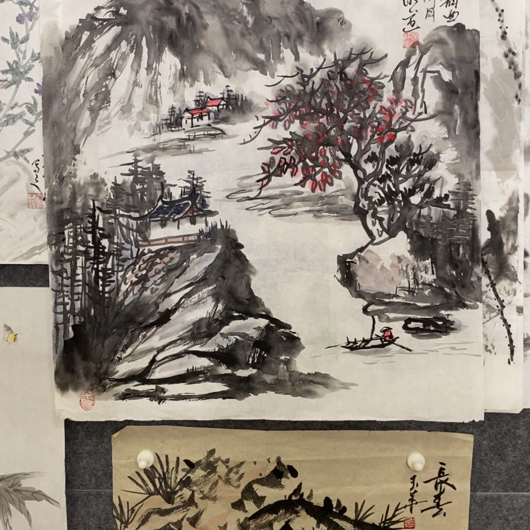 国画手写手绘国画作品14