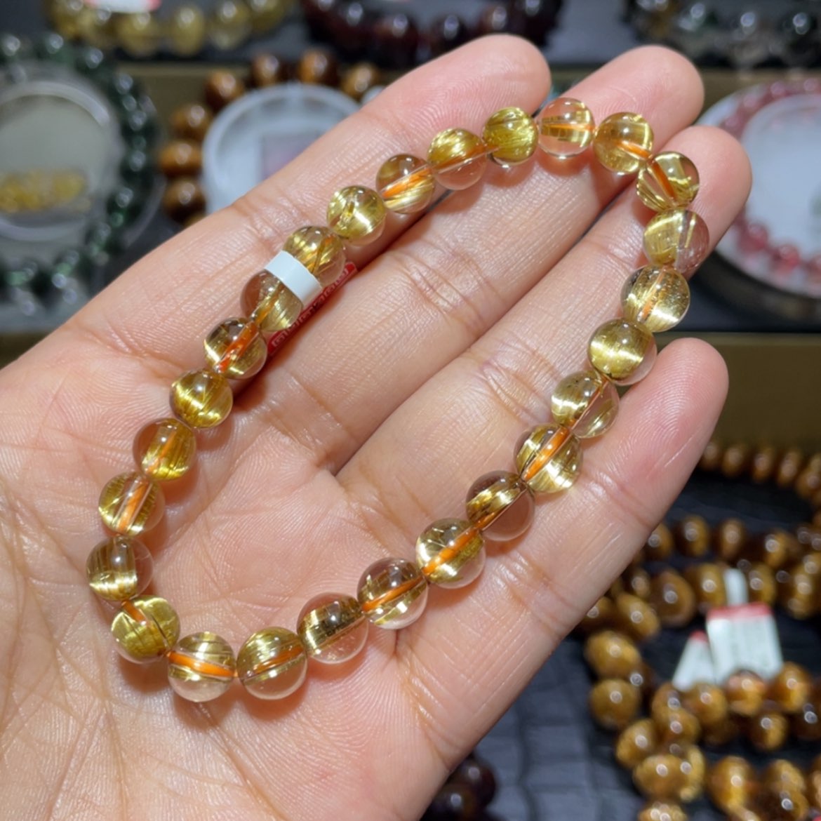 【闪购商品】水晶手串未镶嵌钛晶手串