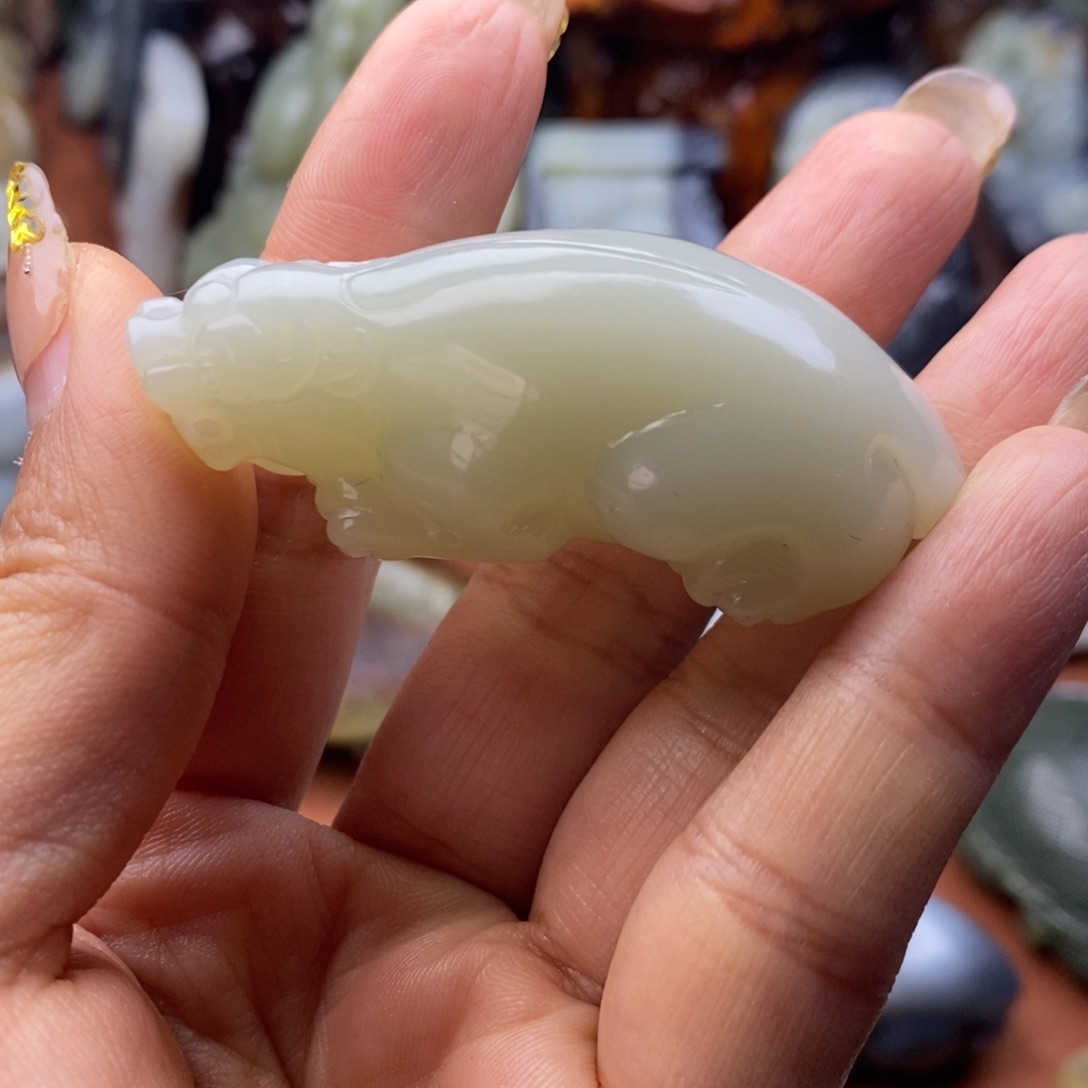 和田玉挂件未镶嵌