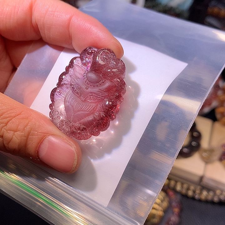 水晶颈饰未镶嵌订制