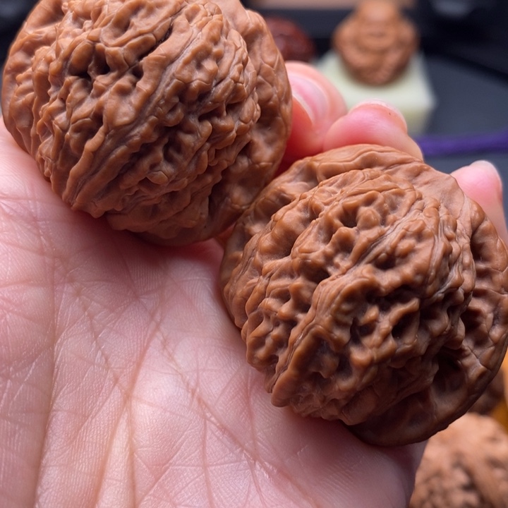 文玩核桃把件四座楼