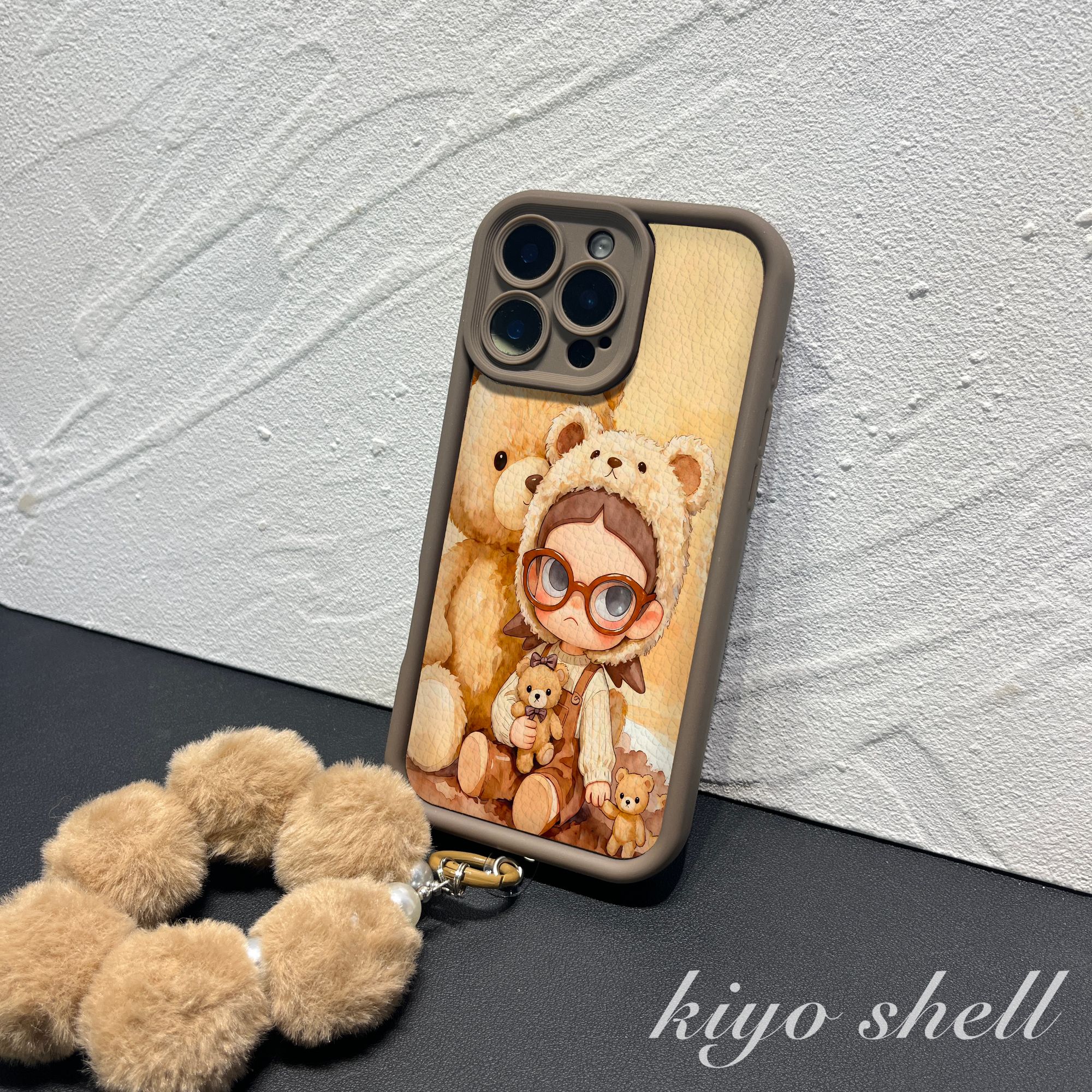 小熊嘎子姐适用苹果17pro防摔手机壳iPhone16华为vivo小米17oppo