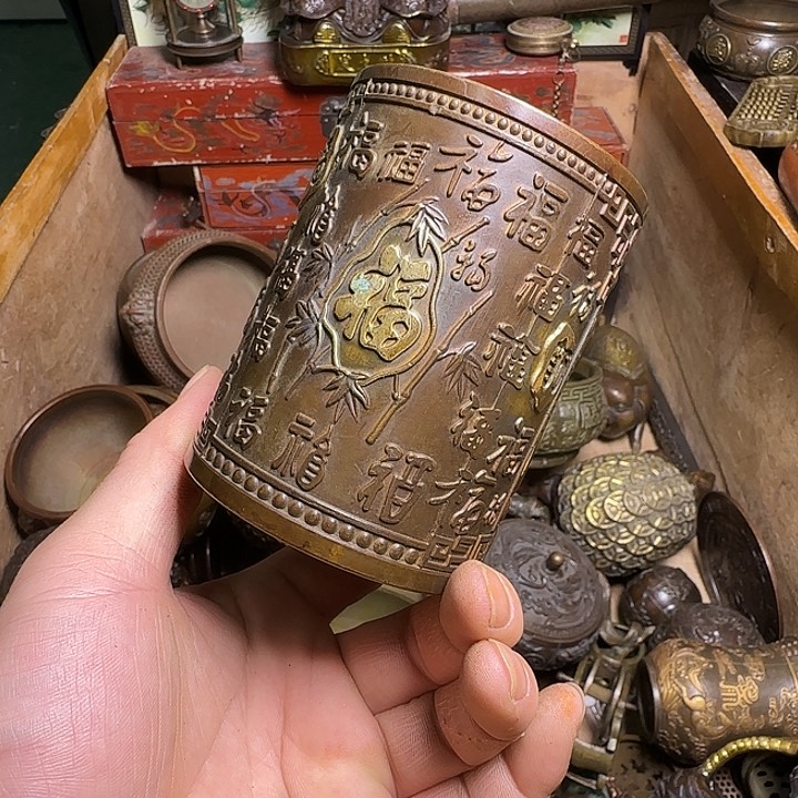 铜材质文玩摆件装饰