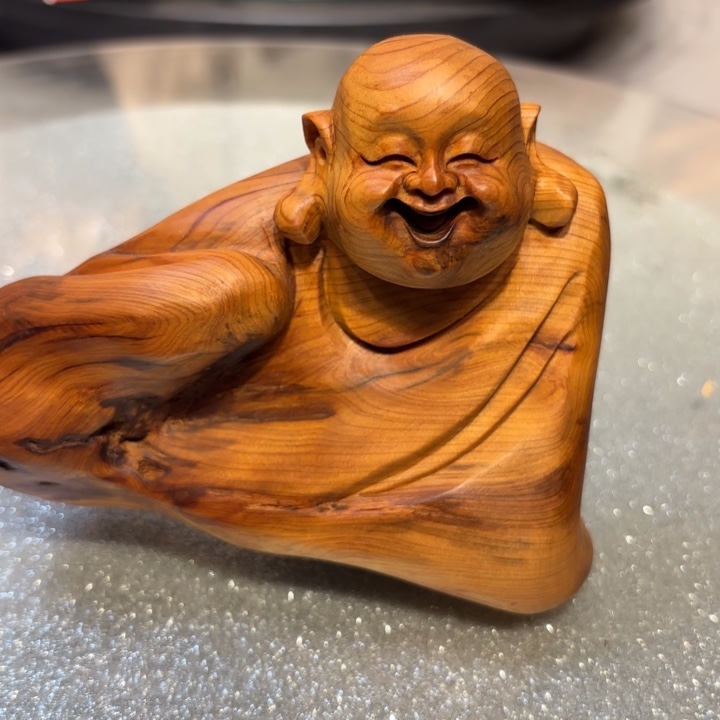木太行崖柏根雕摆件