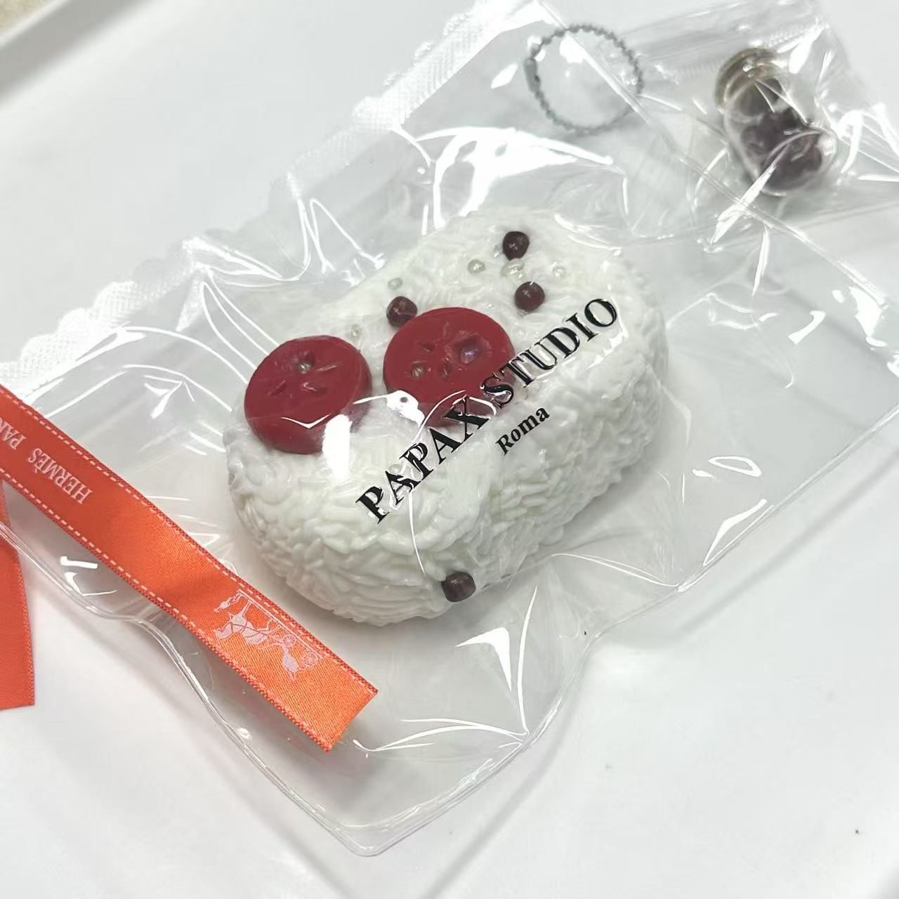 【PAPAX】红豆仙贝手工食品级硅胶捏捏乐（不可食用）