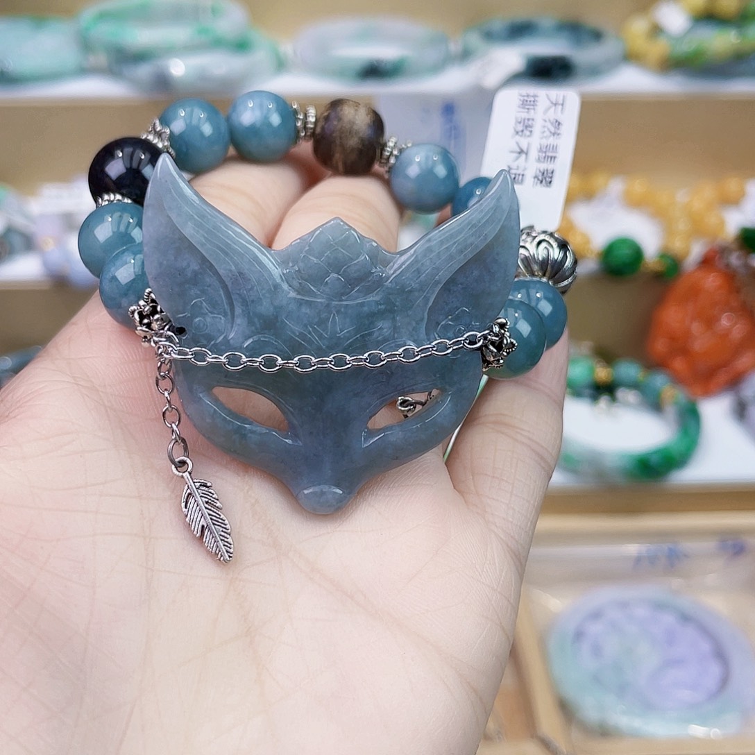 翡翠未镶嵌手链手链