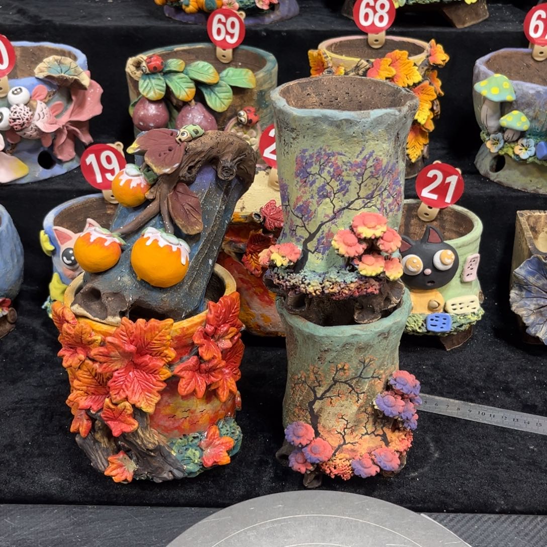 L****白狐花器多肉花盆