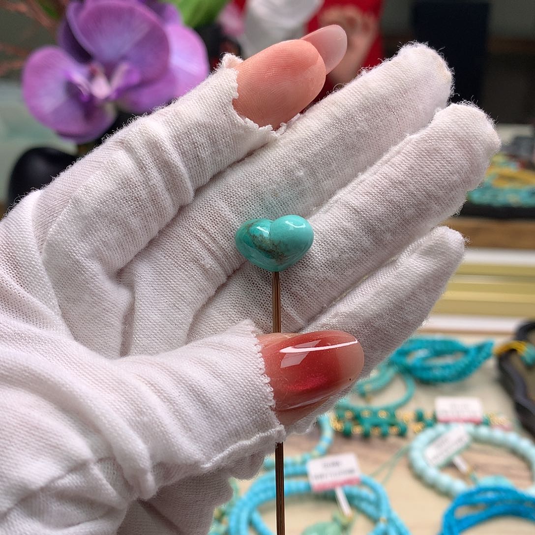 蜻***蜓绿松石未镶嵌配饰