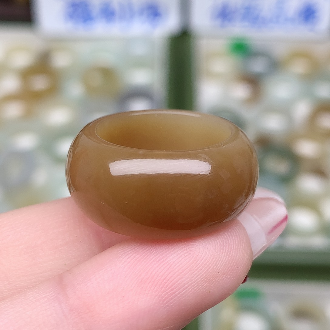 未镶嵌戒指和田玉12