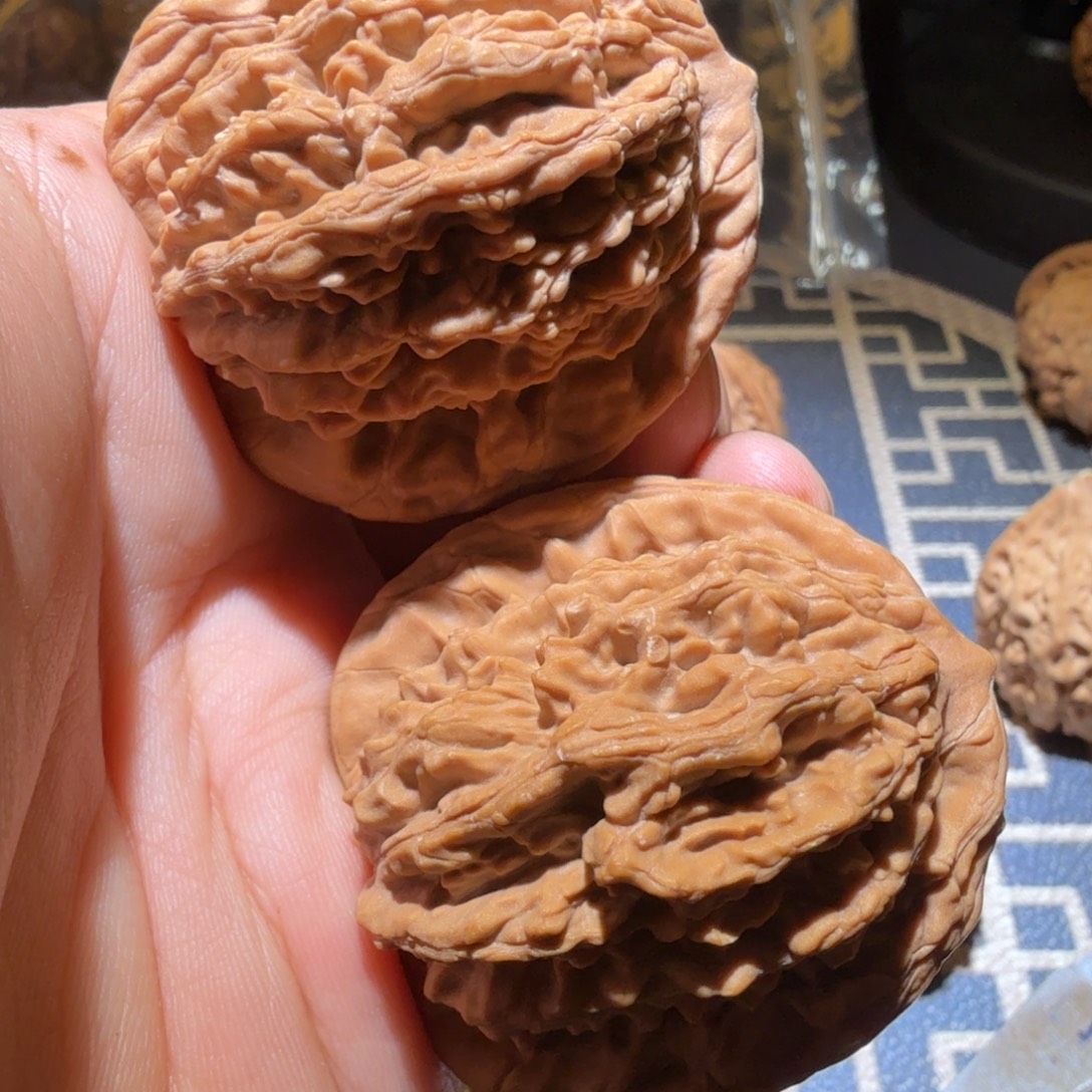 把件猴头核桃麦穗虎头