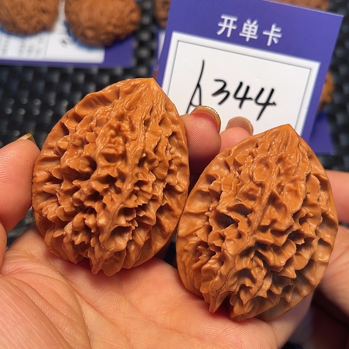 把件桃核42招财鼠A344