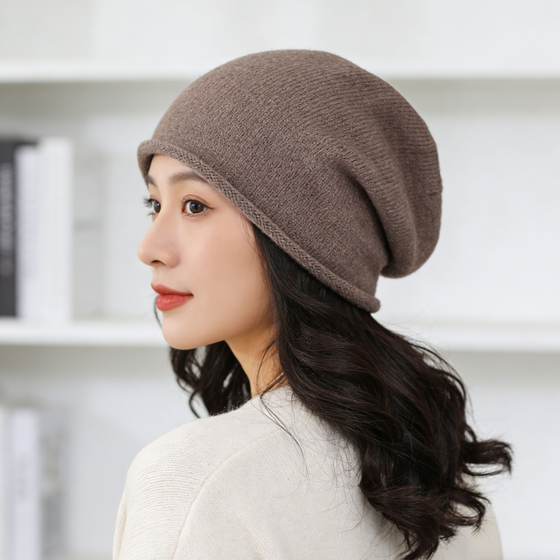 堆堆帽HTJ25-M67羊毛时尚百搭四季