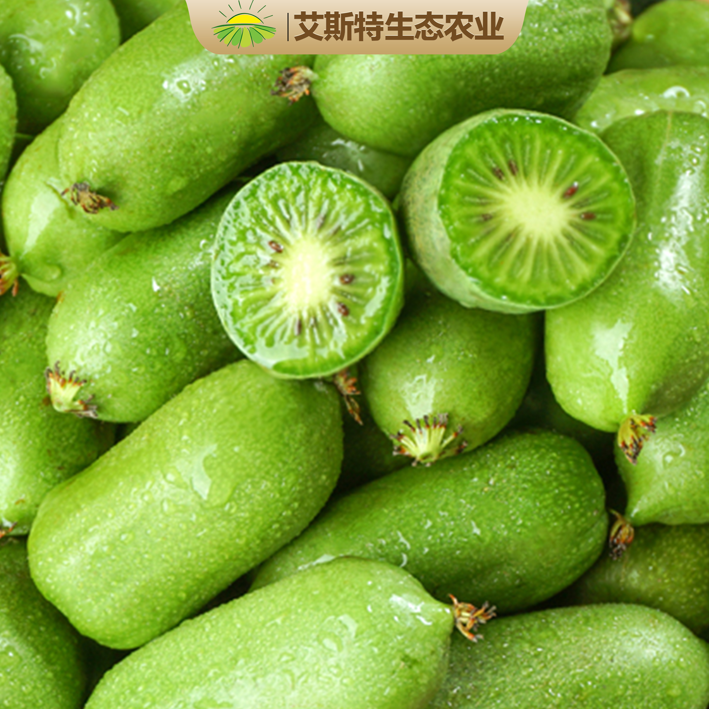 【润景艾斯特 】顺丰包邮【放软食用】软枣猕猴桃1/2/3斤奇异果猕猴桃 图片 4