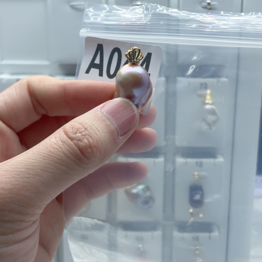 合金淡水珍珠颈饰