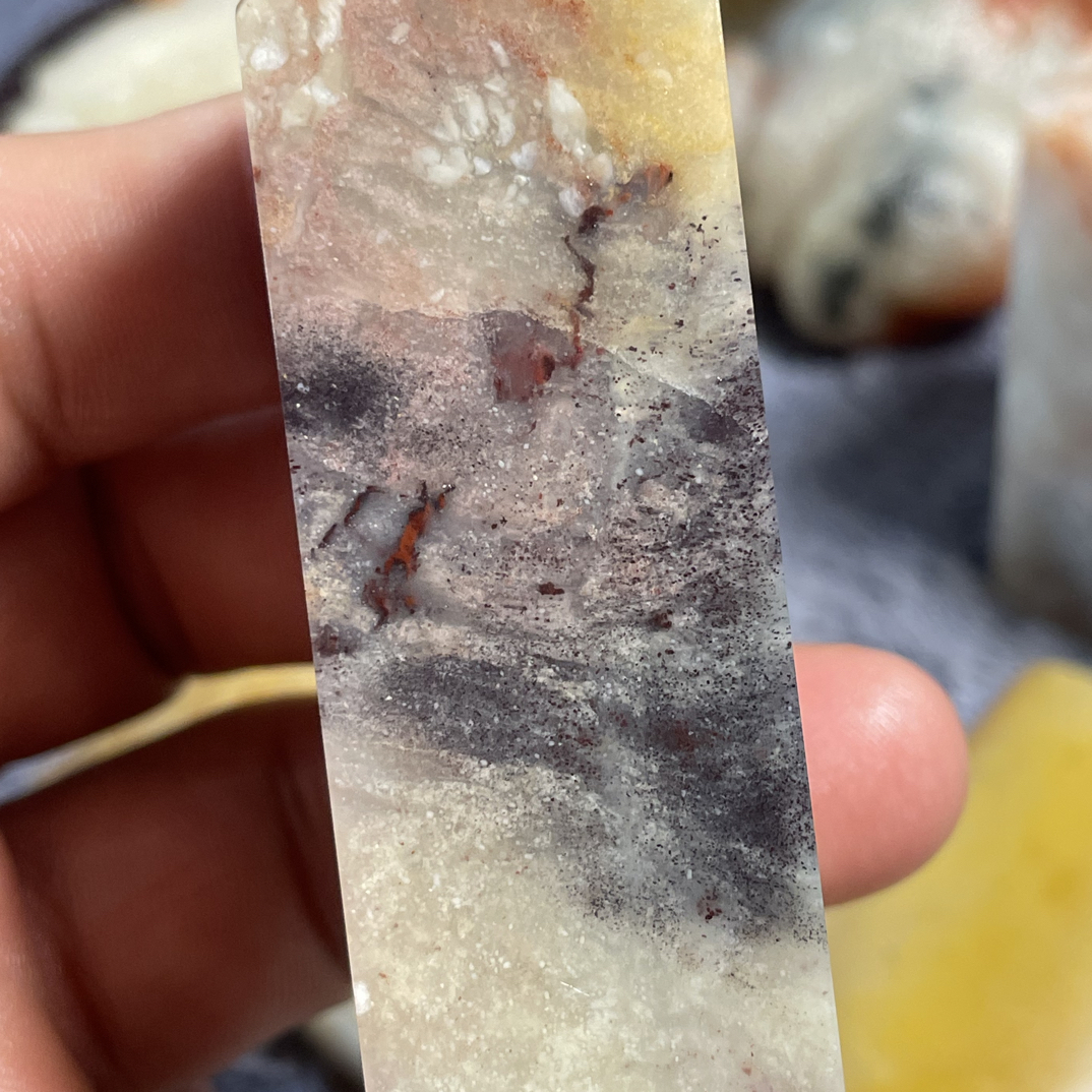 昌化朱砂冻方章尺寸2.2/6 cm