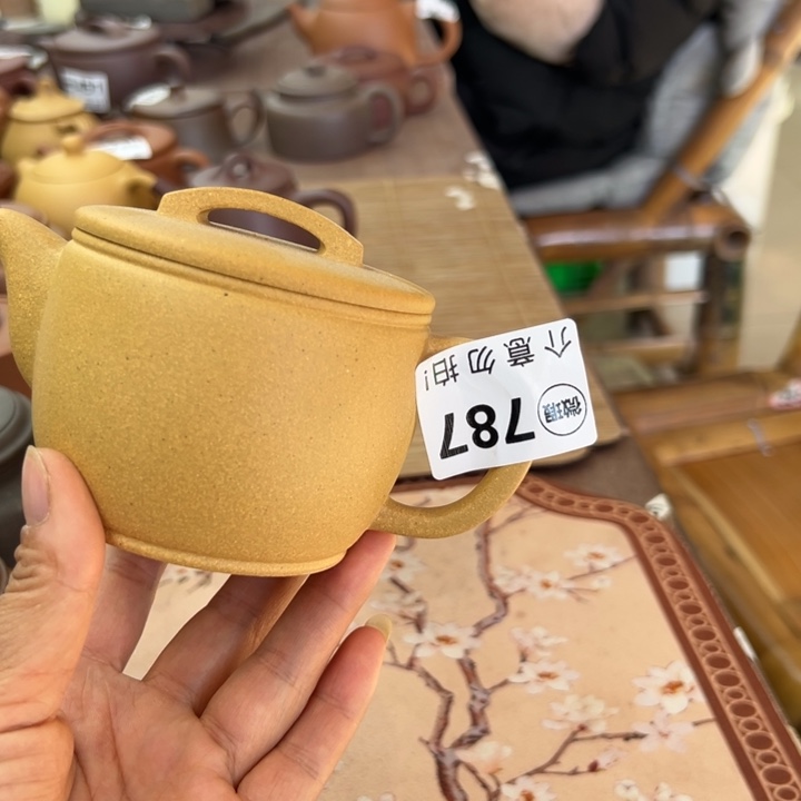 *****茶壶紫砂黄金段瑕疵250