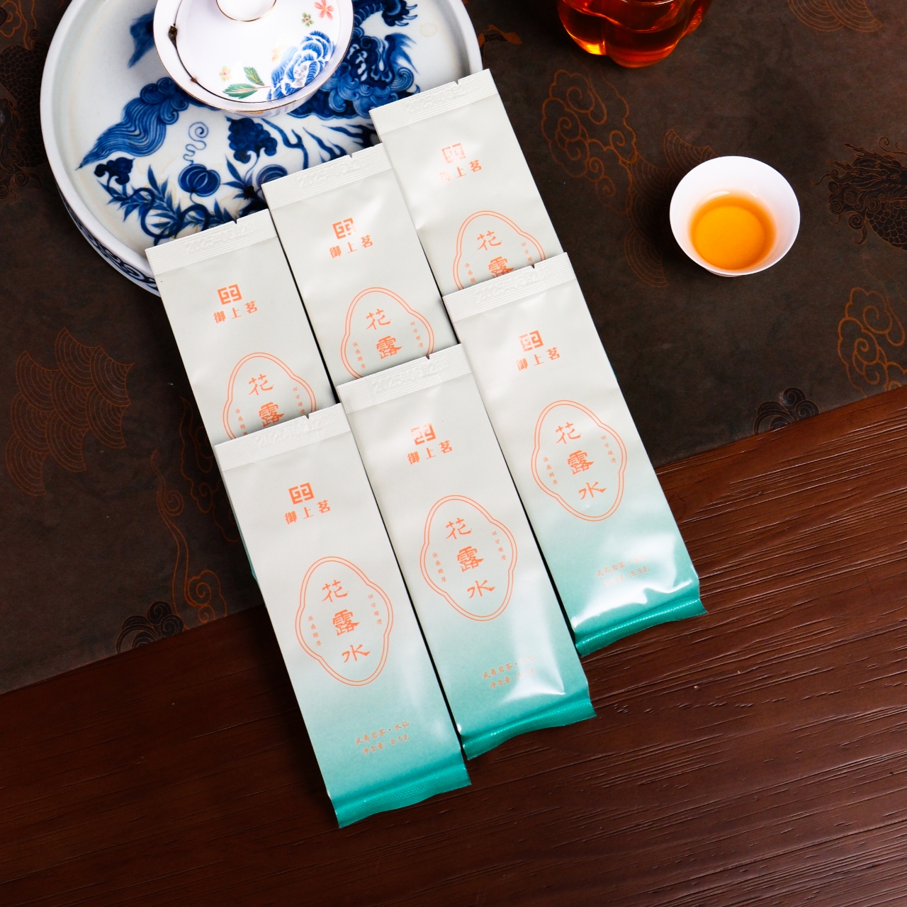 【御上茗】花露水 老树水仙散泡装  武夷岩茶清凉回甘拍一发六自饮