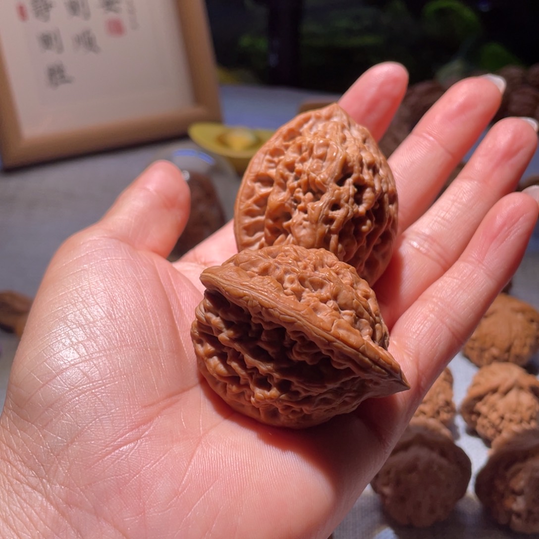桃核把件顺*⑉全品金公子