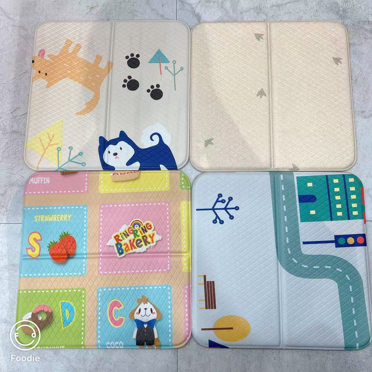 特特清直播间专拍 韩国双面PvC学生垫子屁股垫椅子垫防潮坐垫