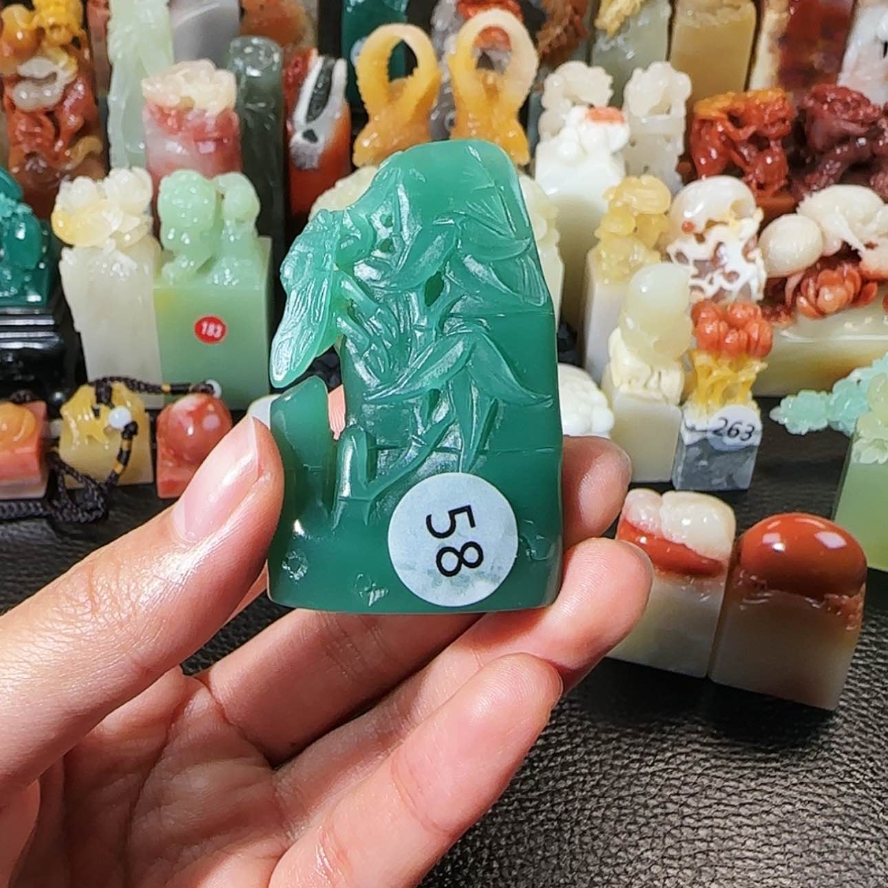 【闪购商品】昌化石印石扶****］寿山石印章