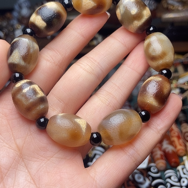 玛瑙/玉髓未镶嵌手链