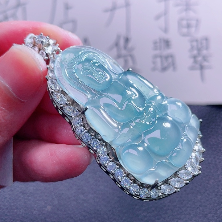 翡翠颈饰未镶嵌99999999999