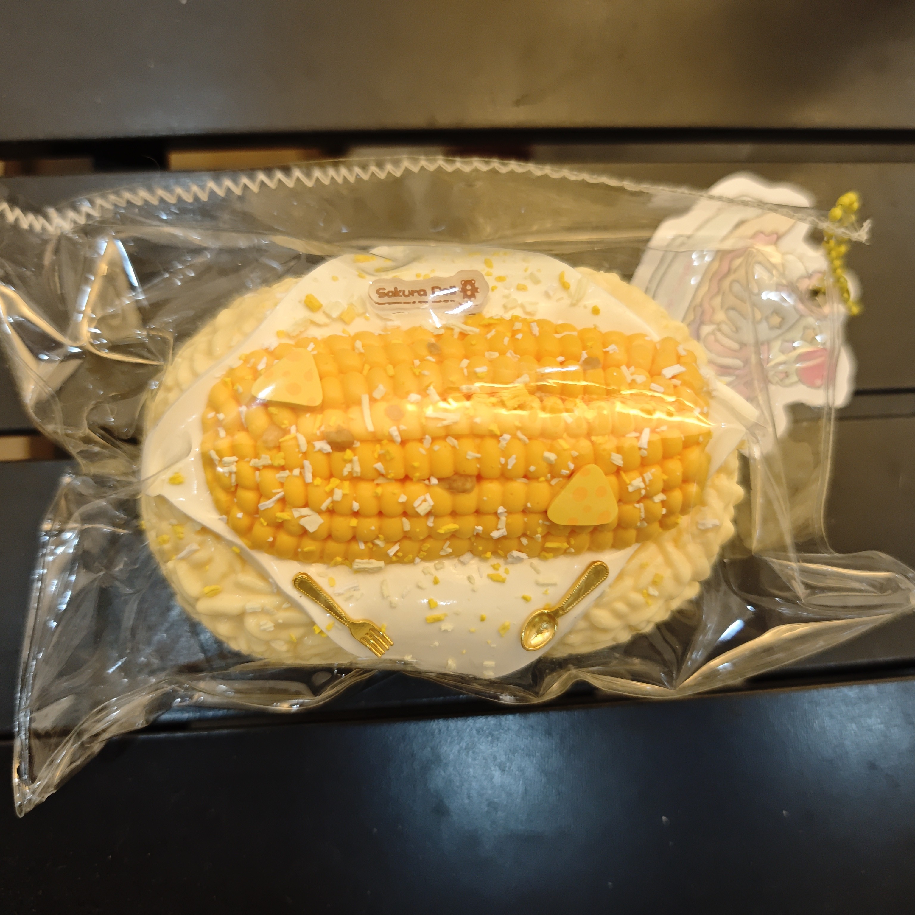 玉米仙贝奶油泥手感食品级硅胶捏捏乐
