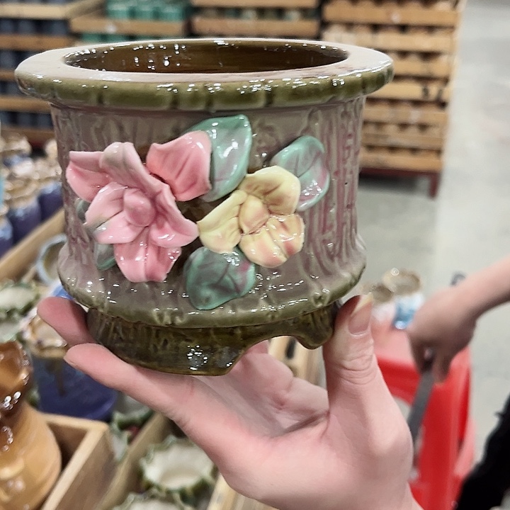 陶瓷陶瓷多肉植物花盆