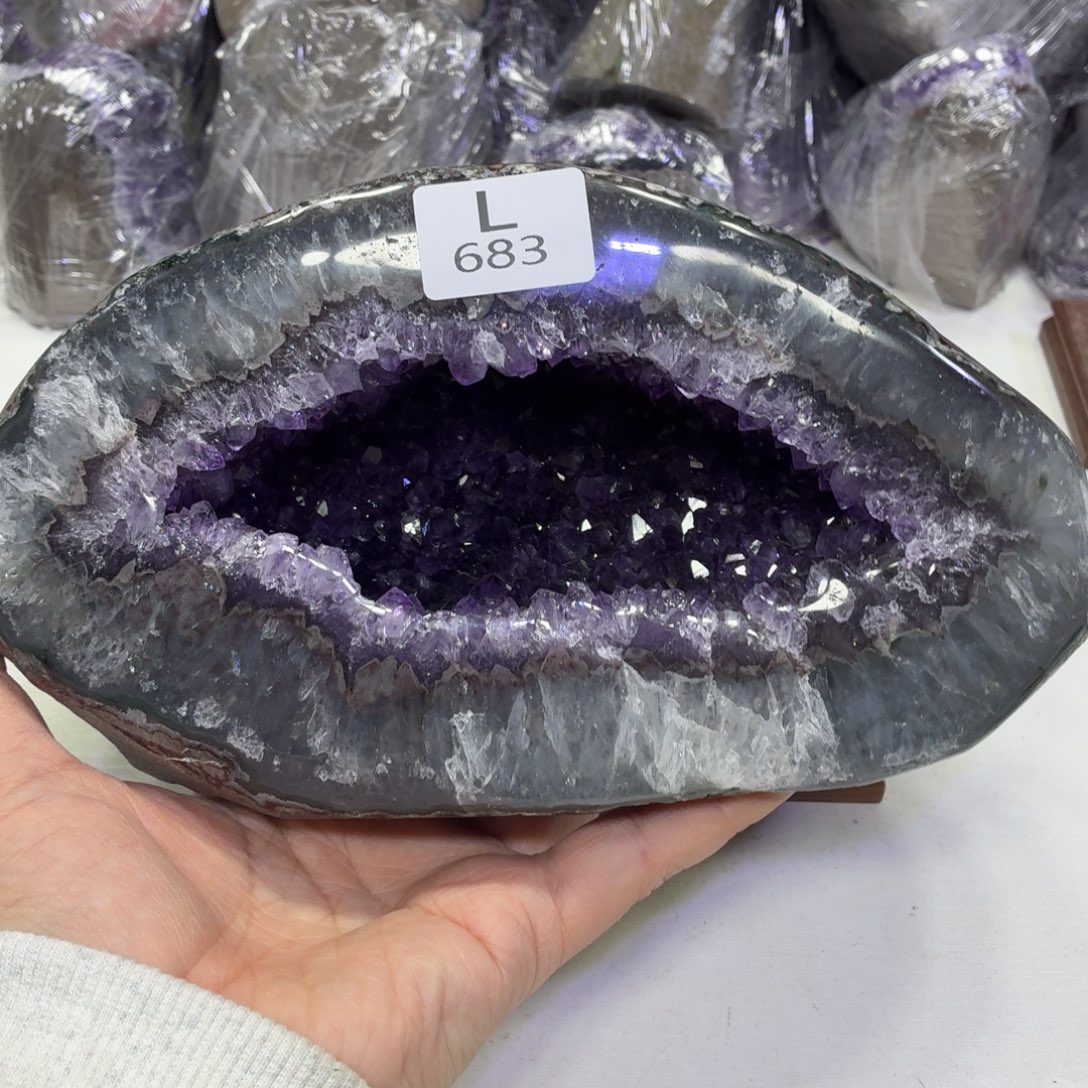 未镶嵌摆件水晶天然紫水晶