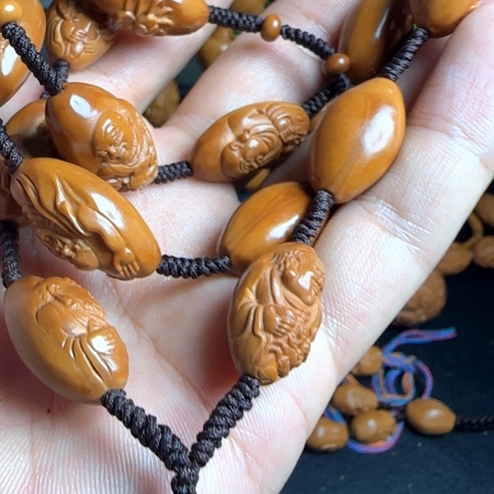 橄榄核手串/手链罗汉