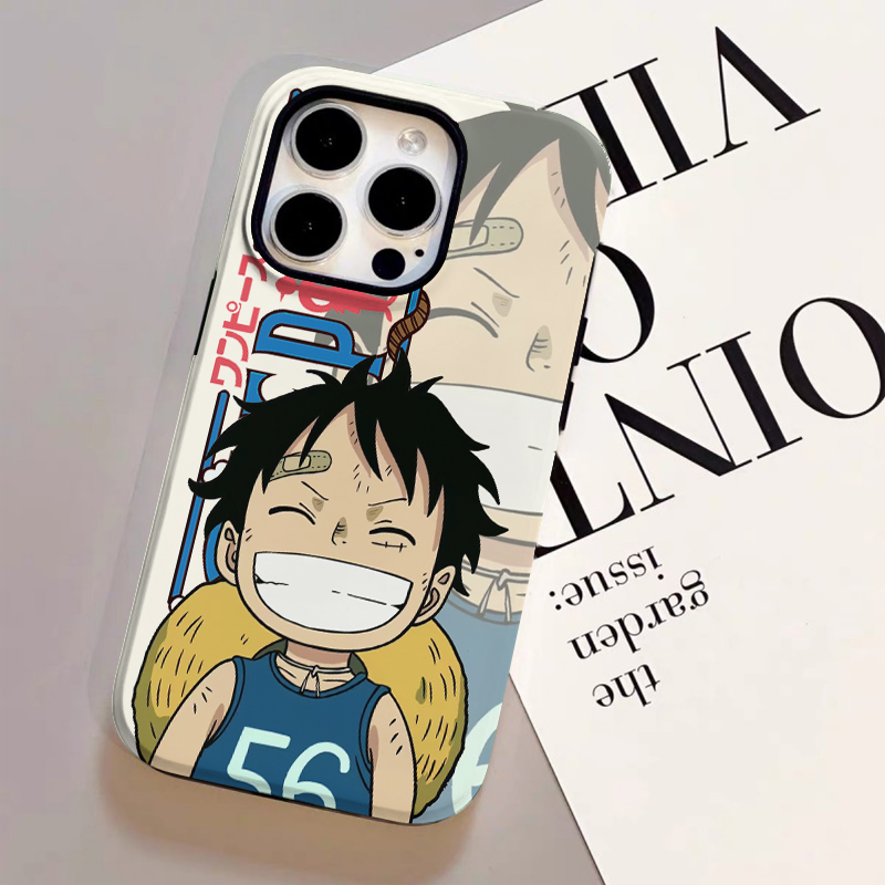 动漫路飞适用苹果17手机壳iphone16小米1514新款iqoo13一加12男生