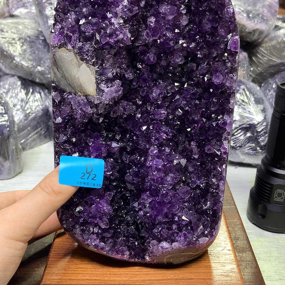 紫晶大型摆件（非配饰）未镶嵌