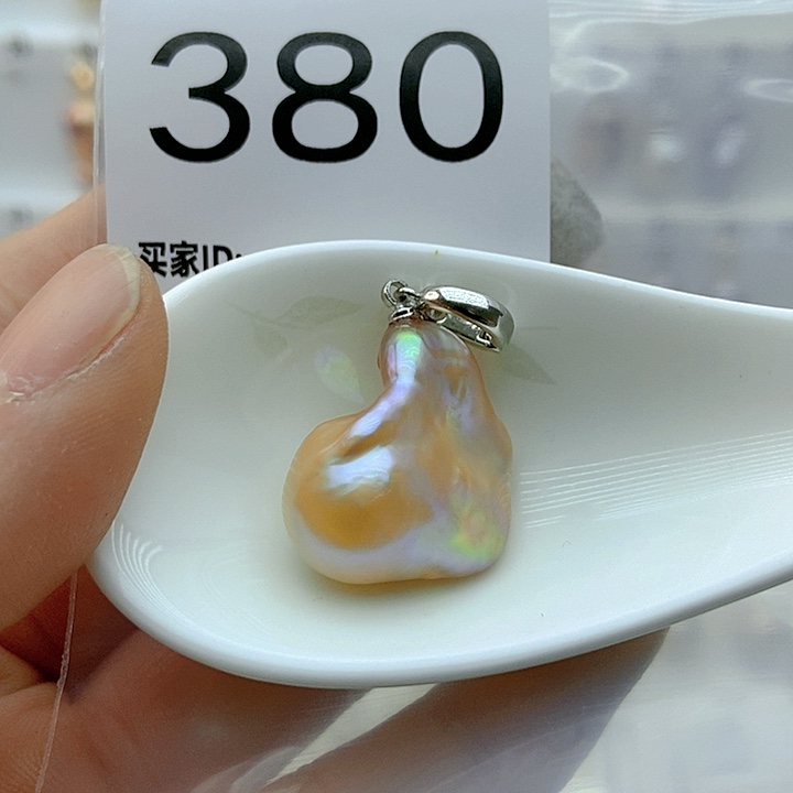 淡水珍珠颈饰银S925镶嵌