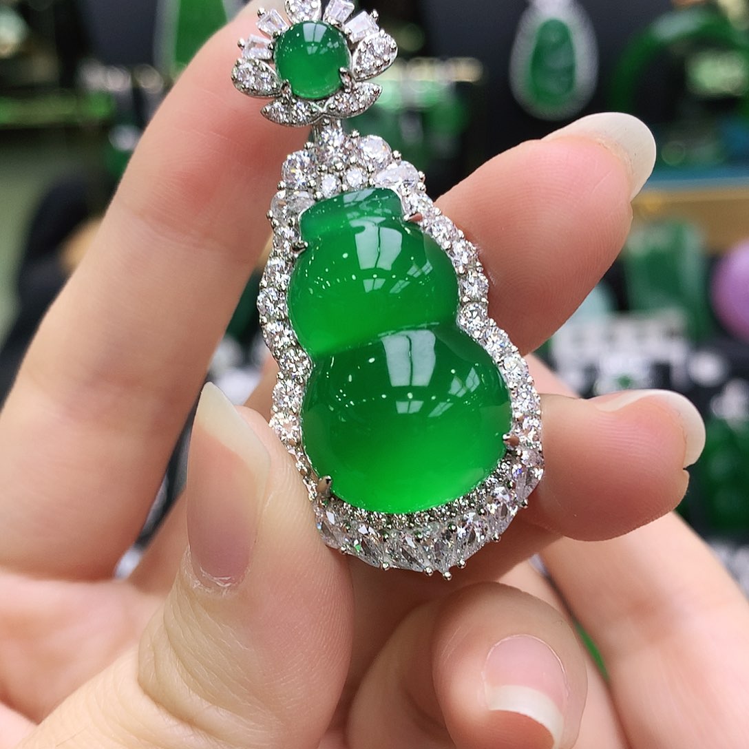 玛瑙/玉髓吊坠银S925镶嵌