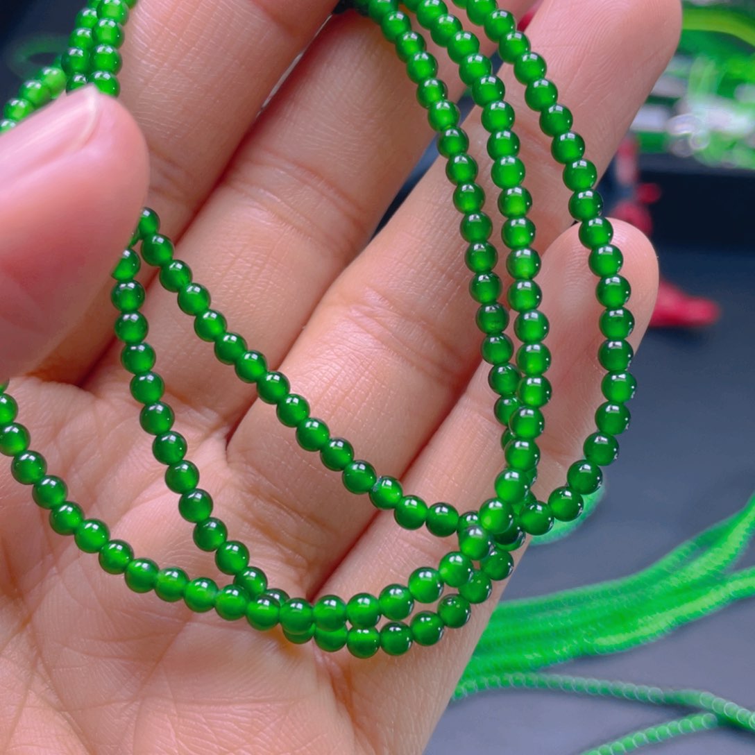 翡翠项链未镶嵌，1