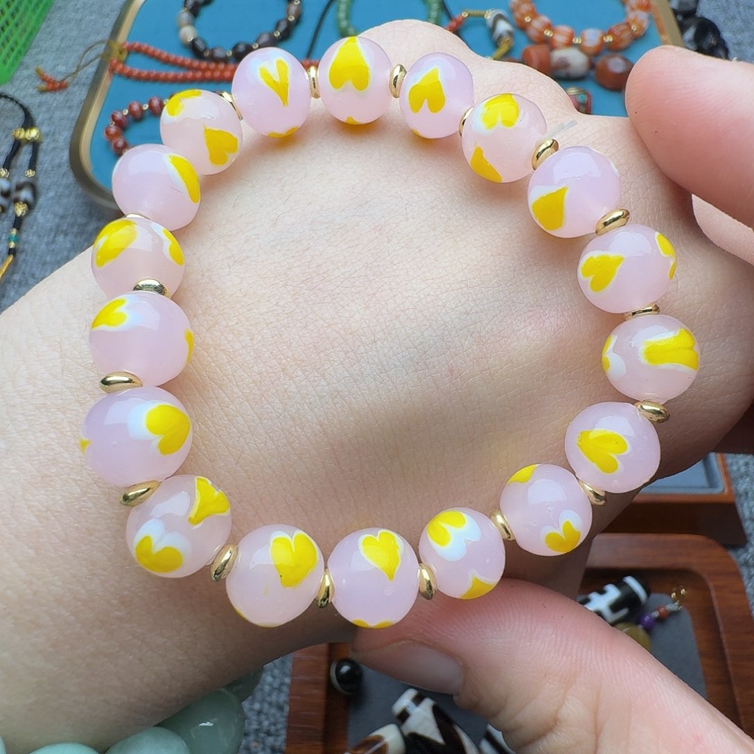 树脂制品古珠配饰手串项链