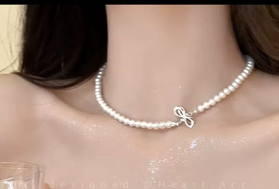 X1356-高定蝴蝶锁骨项链