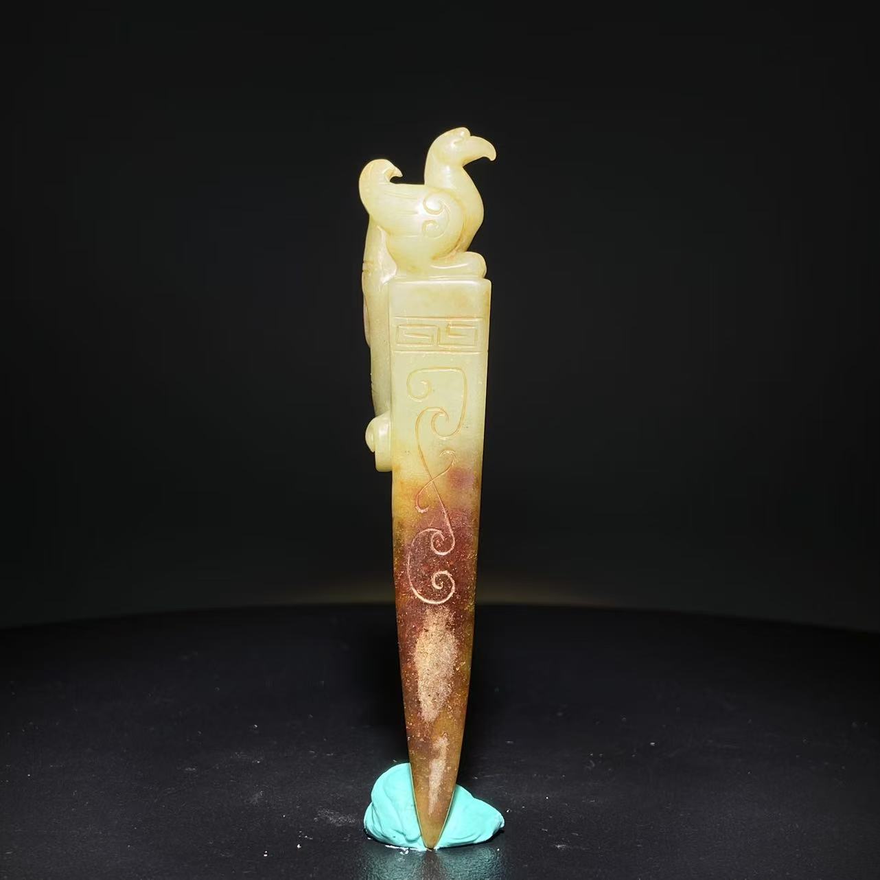 【明代】-和田玉凤鸟2410001101