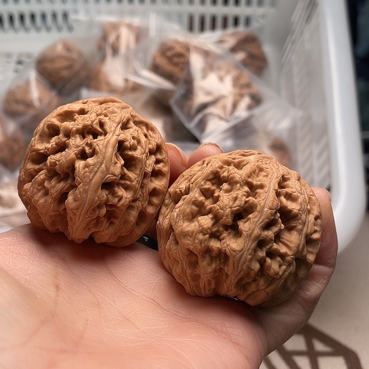 文玩核桃手串粗筋45件装平